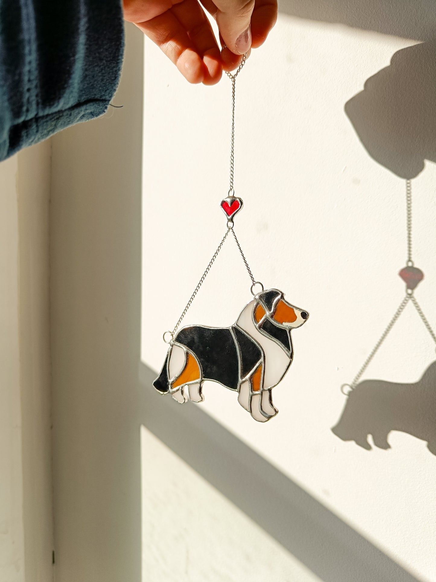 Vitrail SHETLAND SHEEPDOG