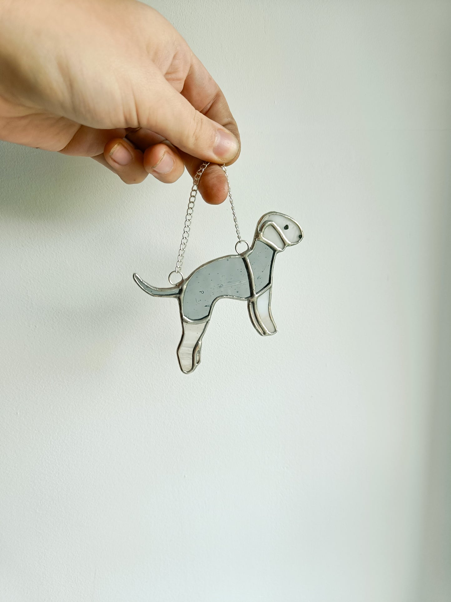 Stained glass BEDLINGTON TERRIER