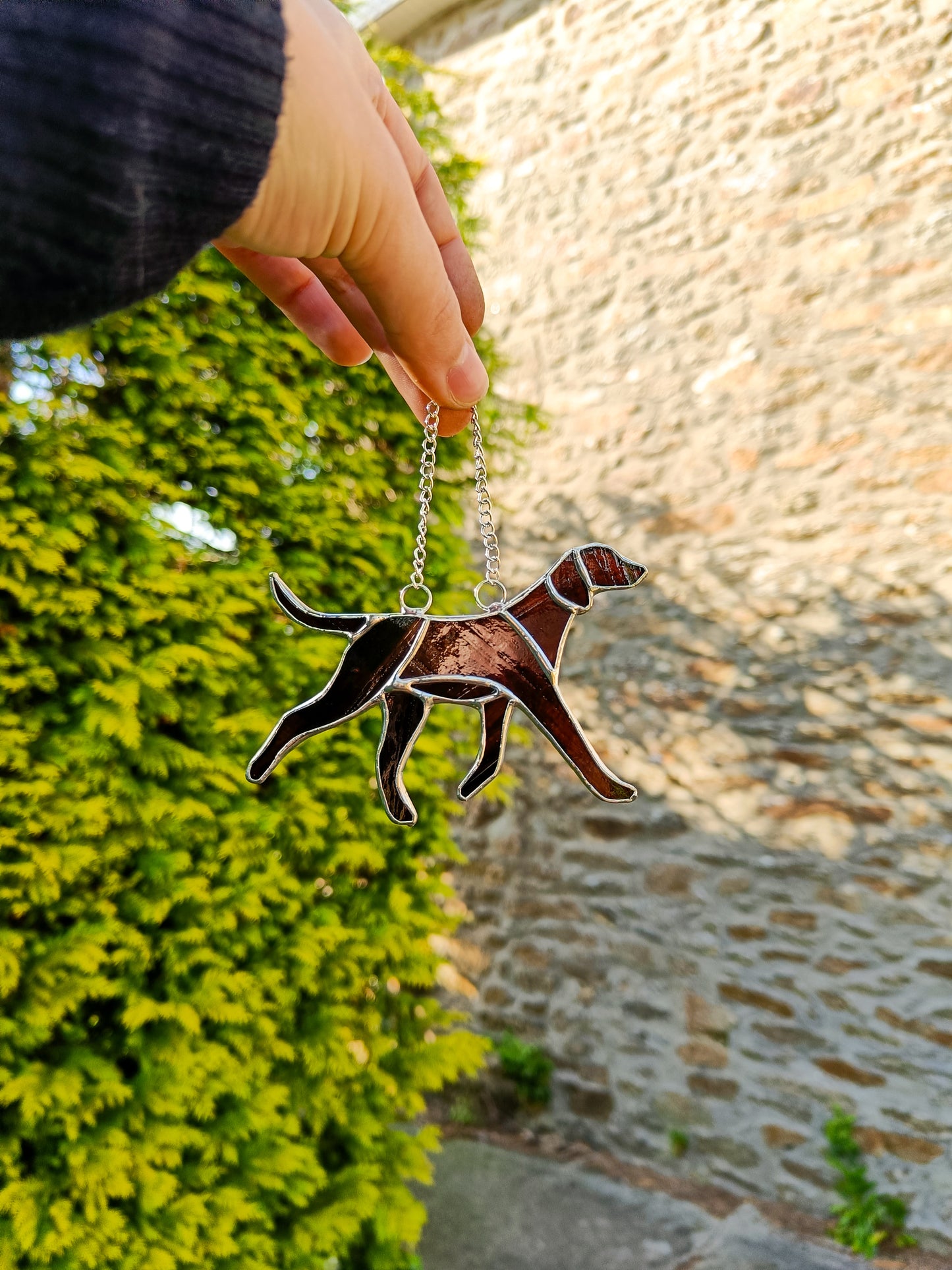 Stained glass VIZSLA