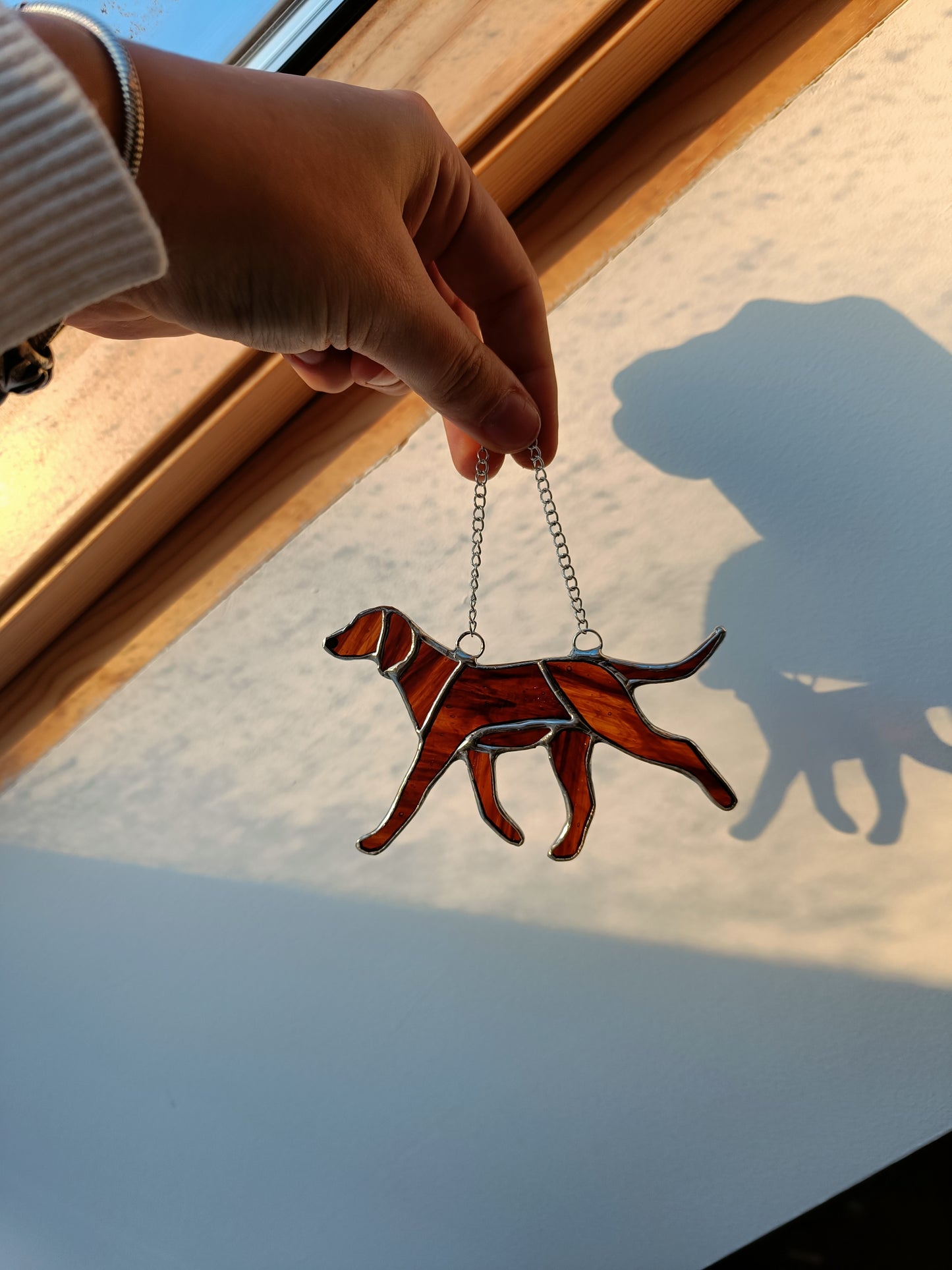 Stained glass VIZSLA