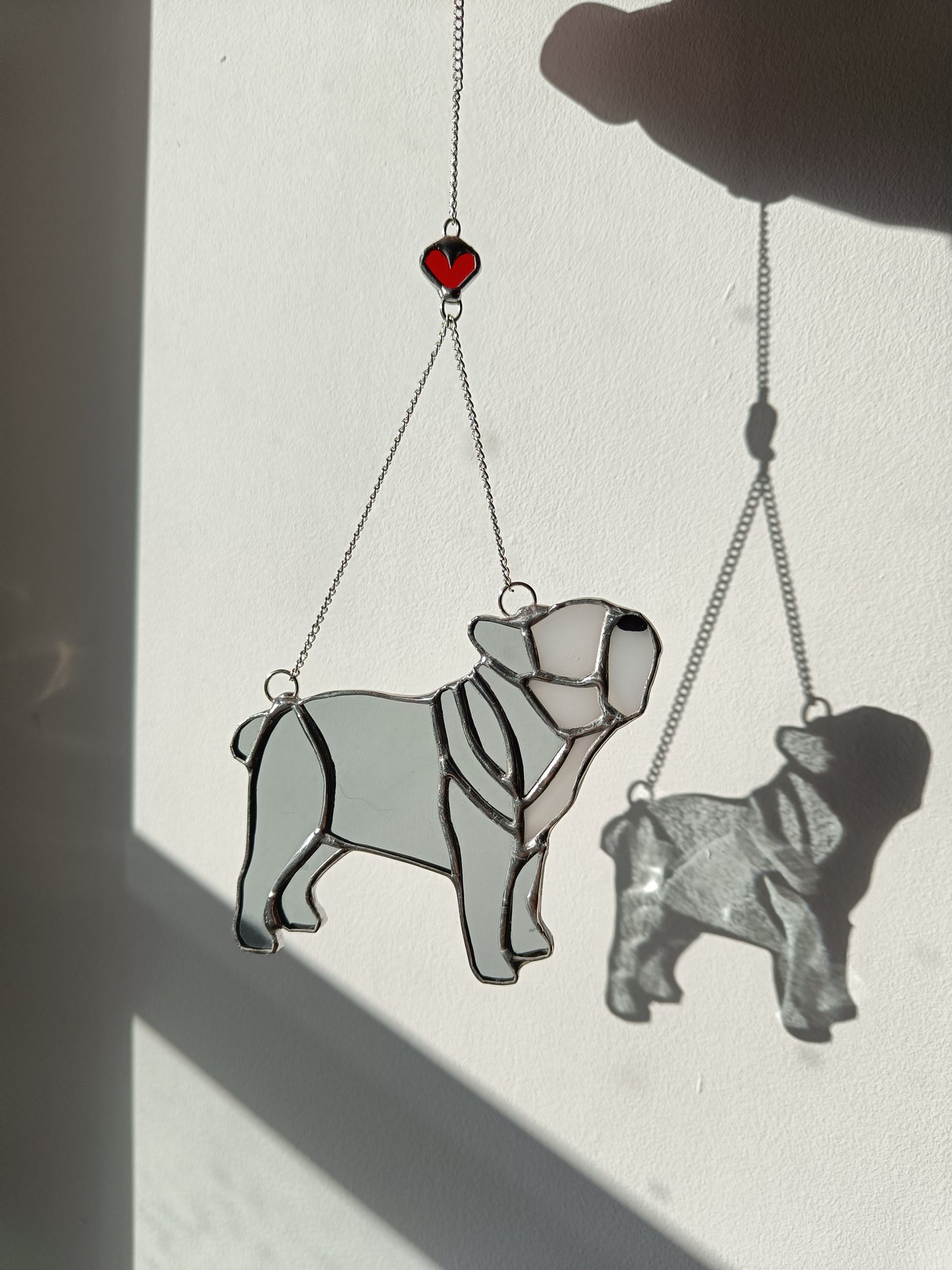 Vitrail BOULEDOGUE FRANÇAIS