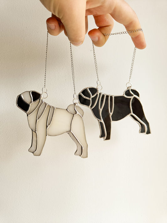Stained glass PUG