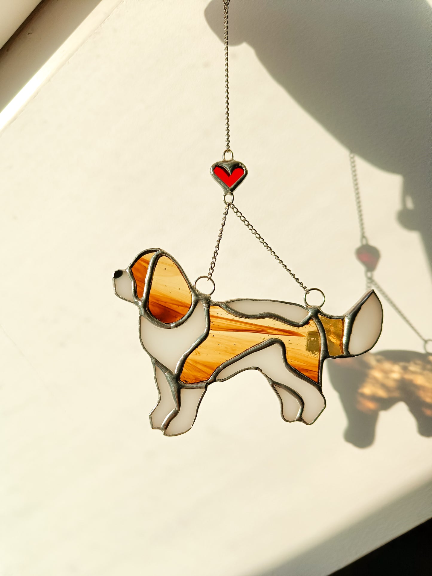 Vitrail KING CHARLES SPANIEL