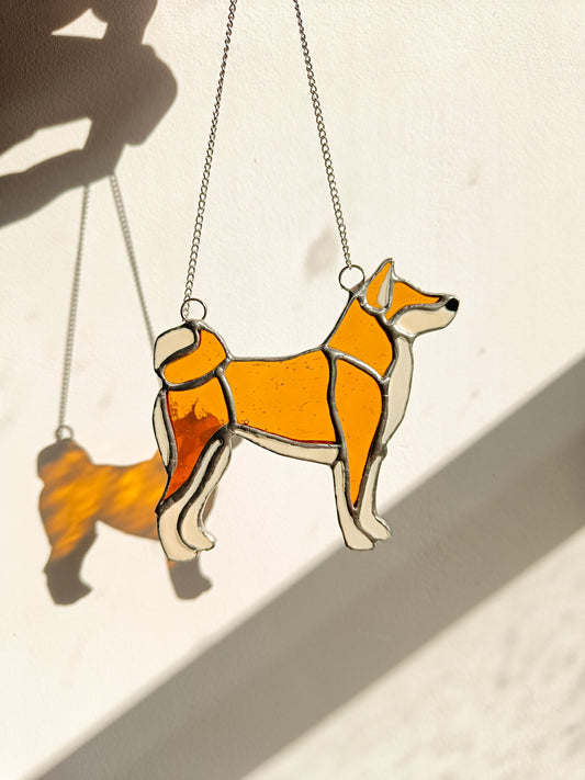 Vitrail SHIBA INU