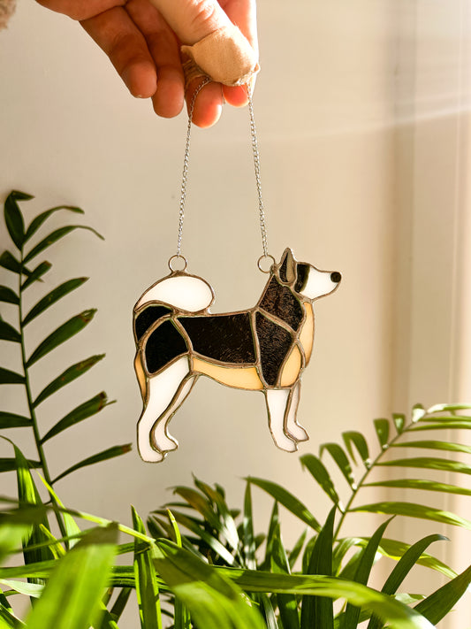 Vitrail ALASKAN MALAMUTE