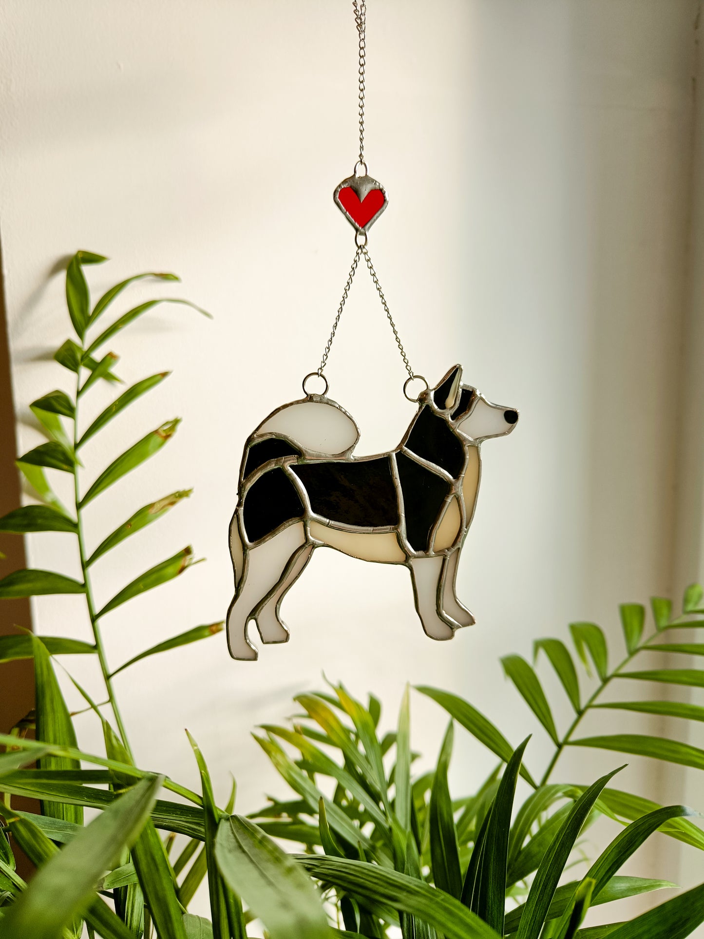 Vitrail ALASKAN MALAMUTE