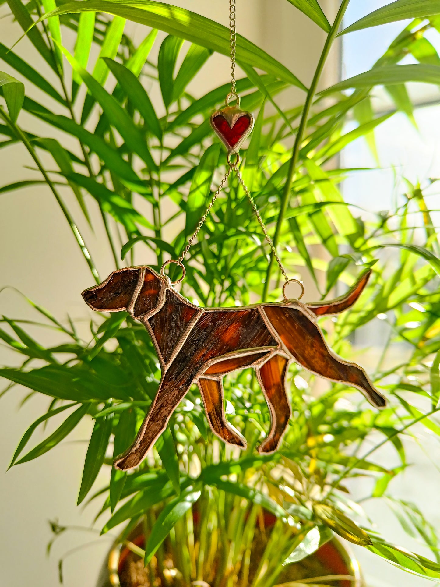 Stained glass VIZSLA