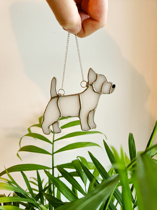 Vitrail WEST HIGHLAND WHITE TERRIER