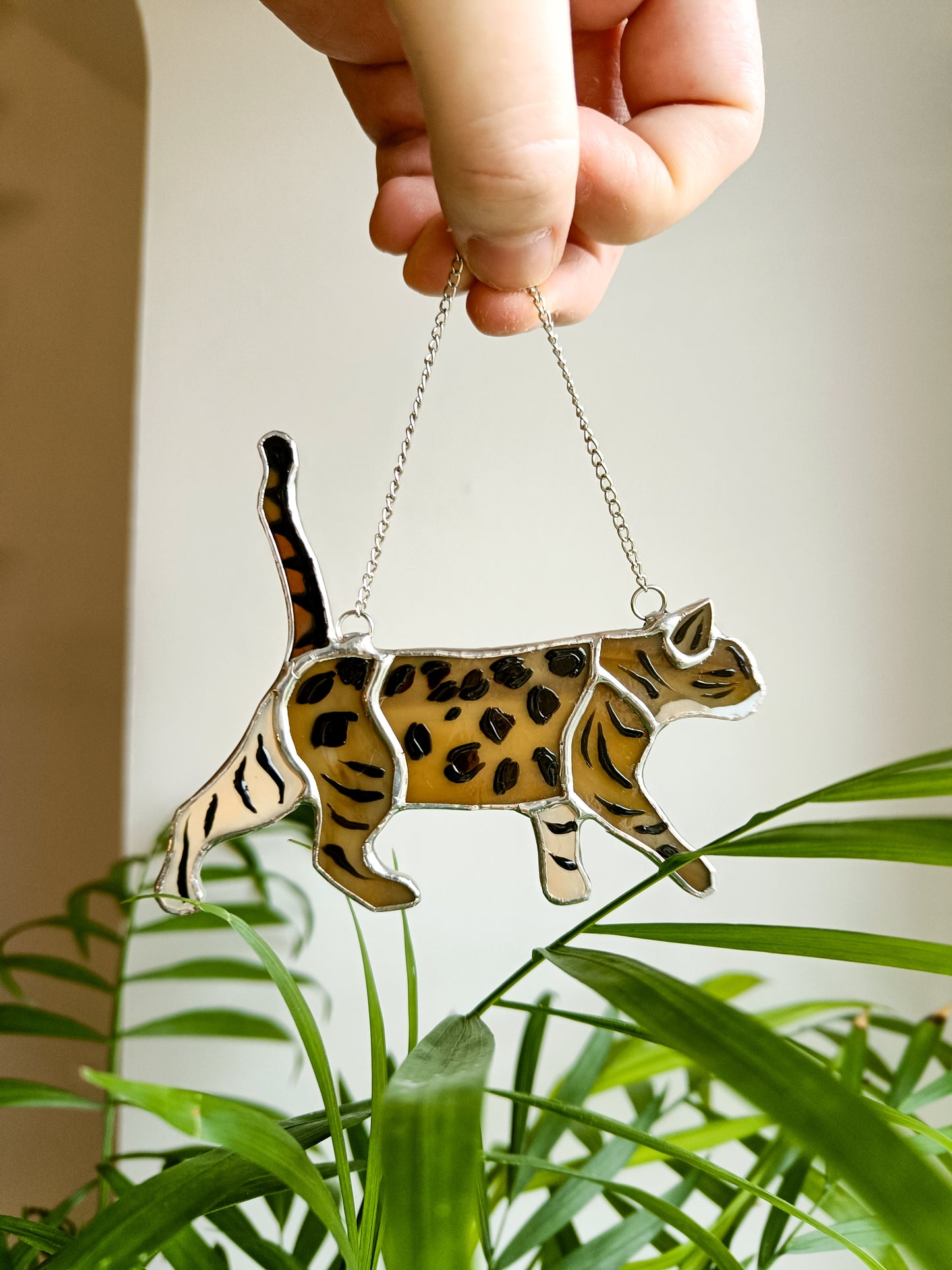 Vitrail CHAT BENGAL